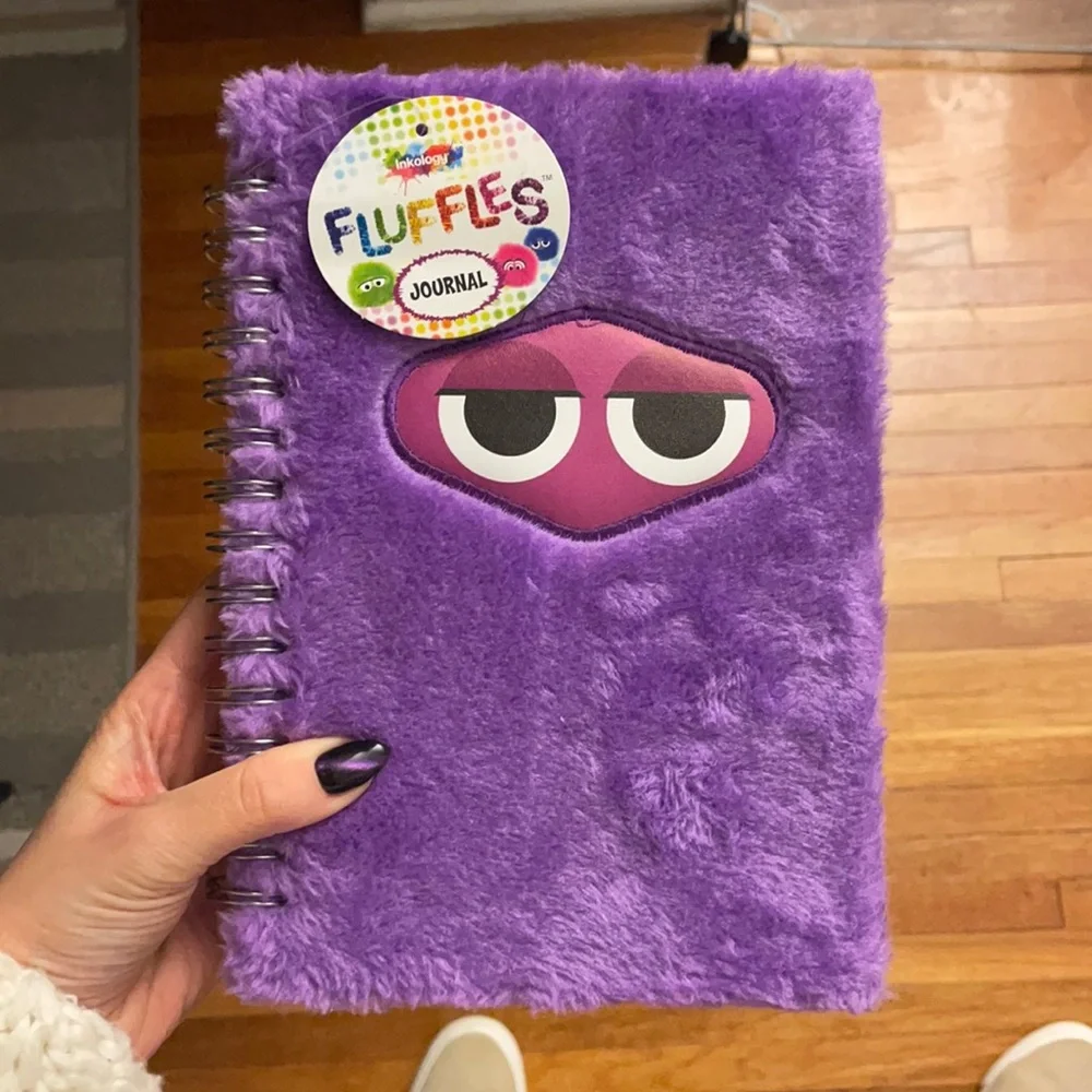 Fun furry notebook/Journal - Picture 1 of 3